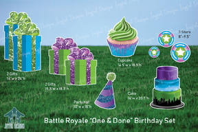 Battle Royale "One and Done" Birthday Set