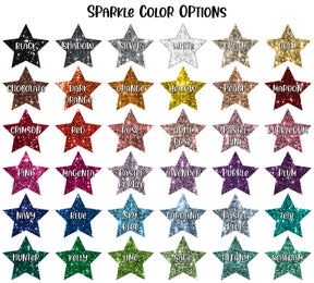 18 inch Stars - 18 stars per order - Pick 9 Colors