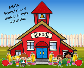 Build-A-School House - MEGA XXL - 3 Finish Options