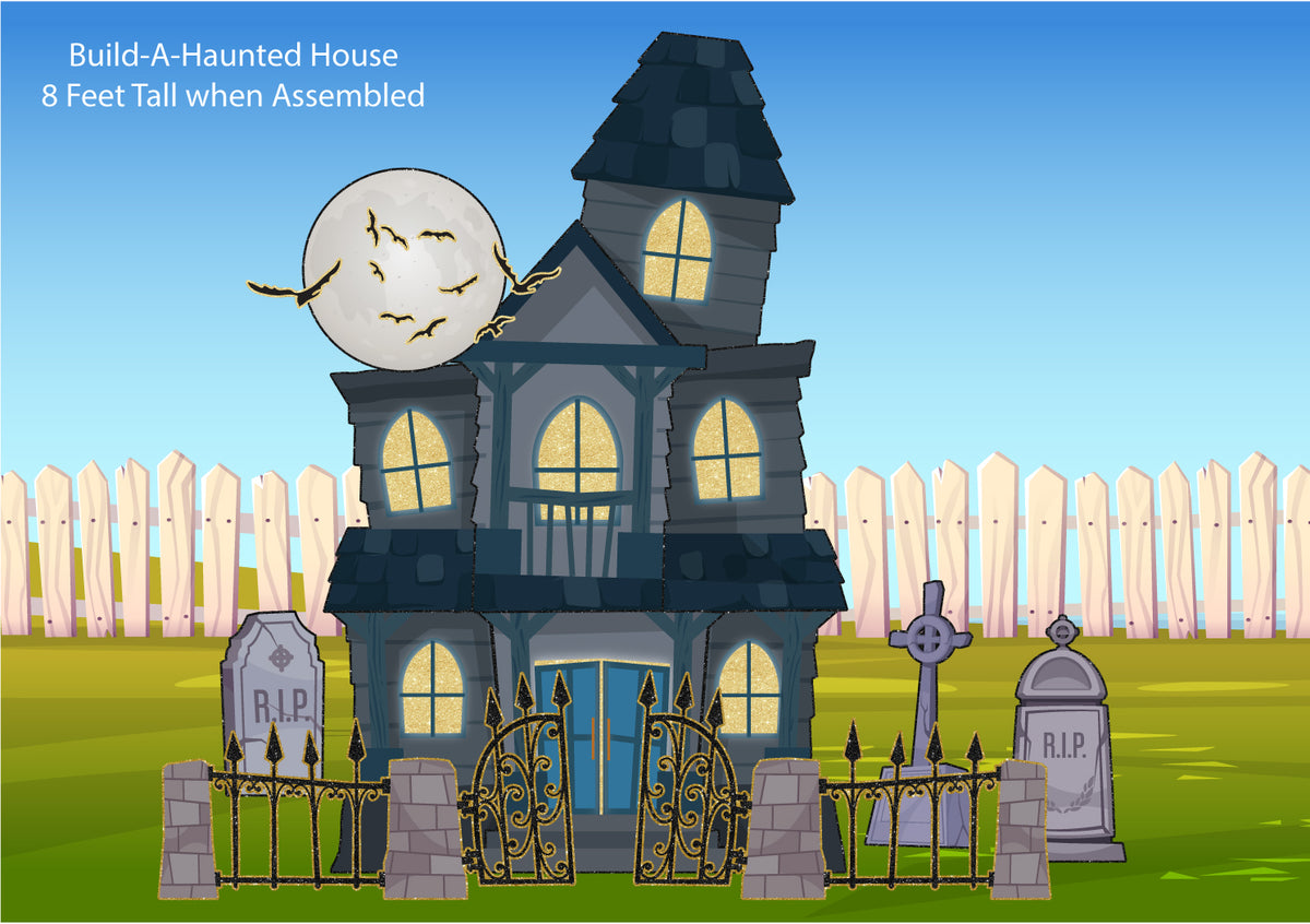 Build-A-Haunted House - 2 sheet set