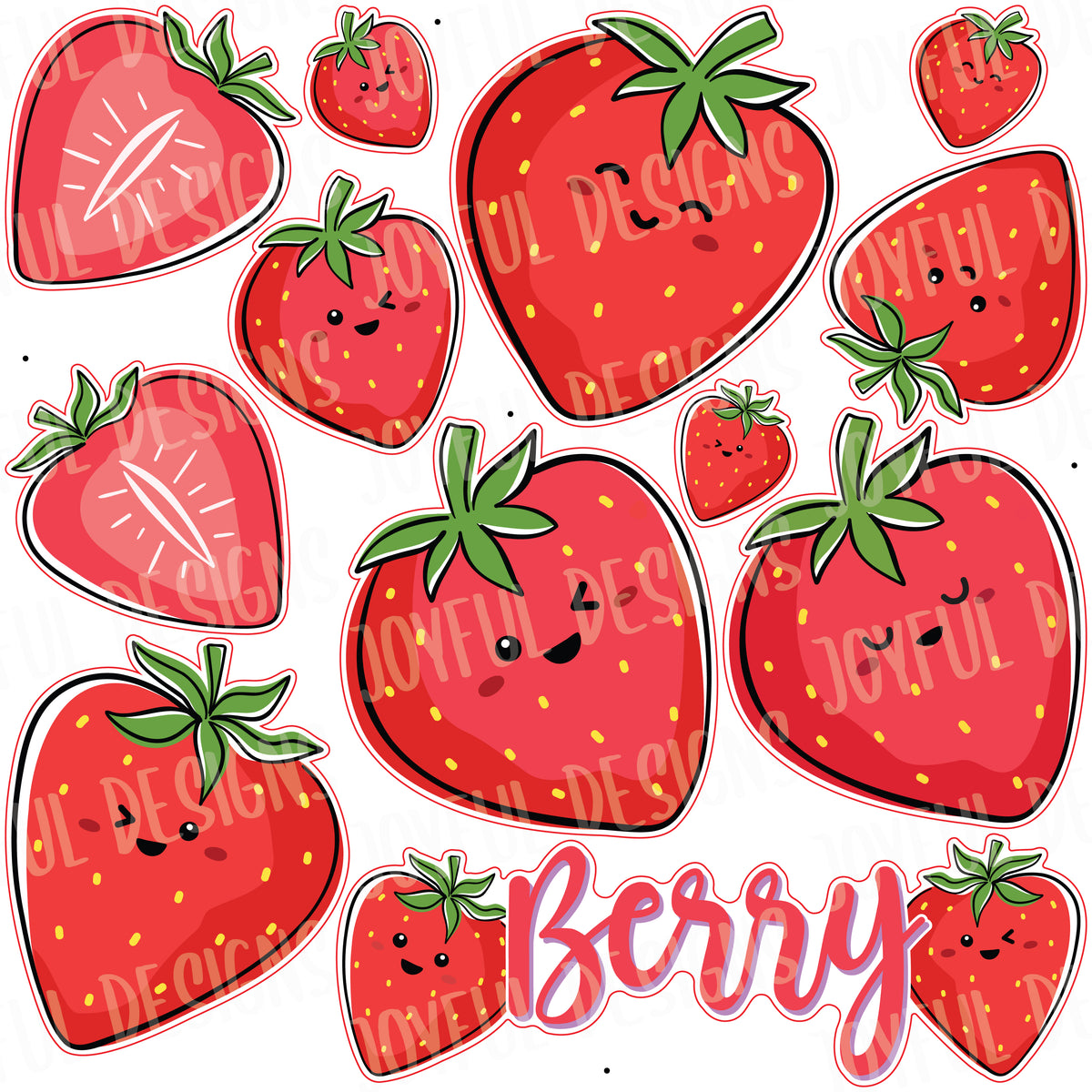 Cute Strawberries