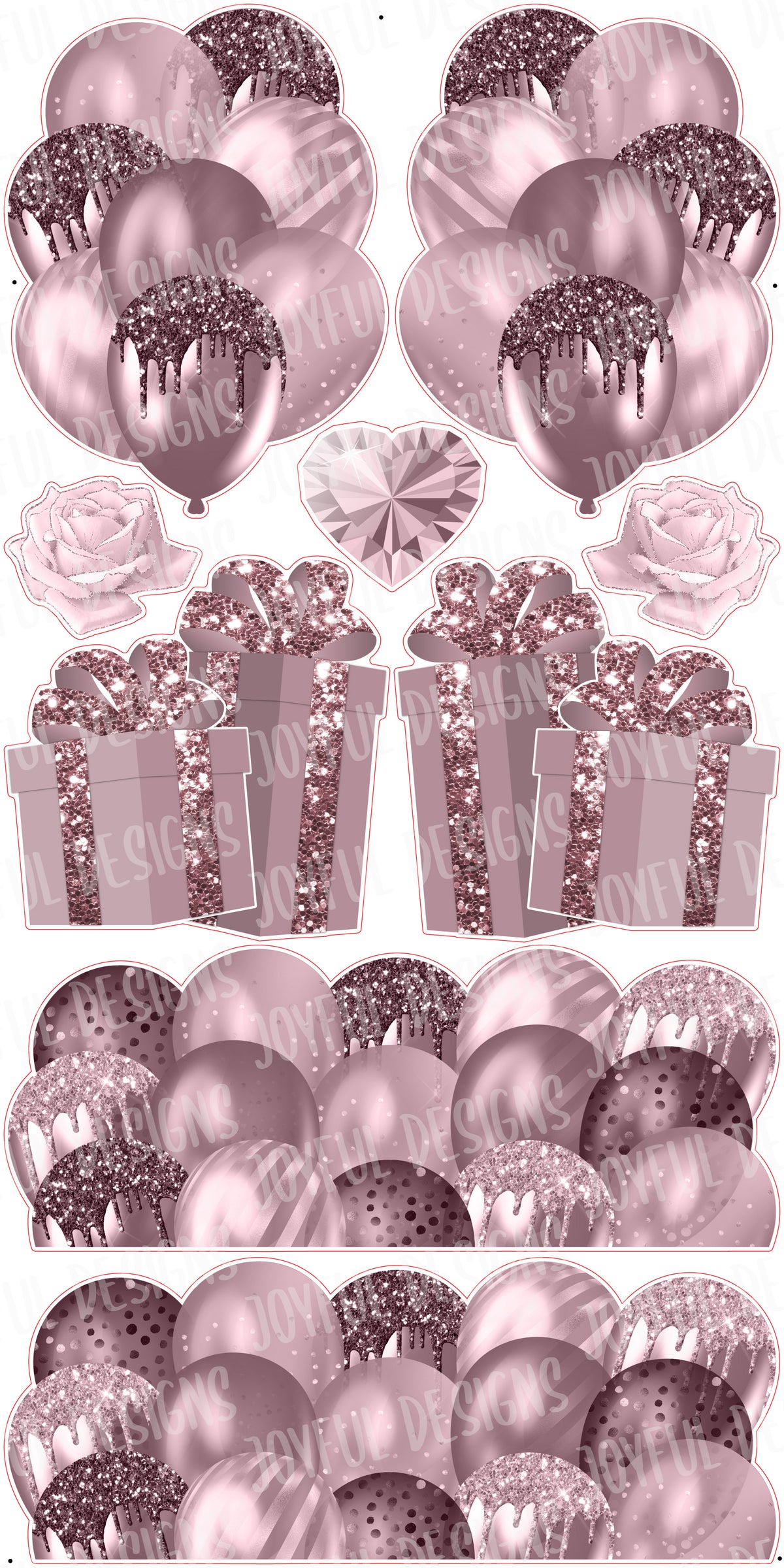 Quick Filler Set - Color #10 "Desert Rose"
