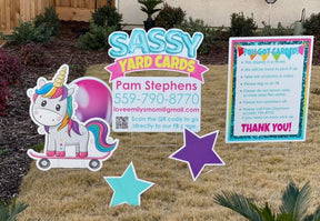 Custom Business Signs & You Got Carded with Design Service ***READ DESCRIPTION BELOW***