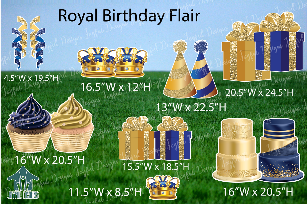 Royal Birthday Flair