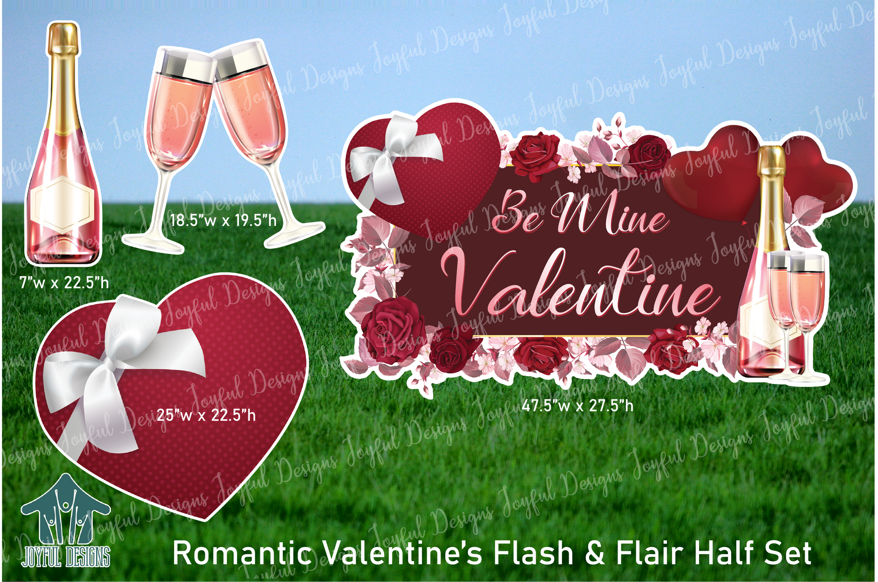 Romantic Valentine's Centerpiece & Flair