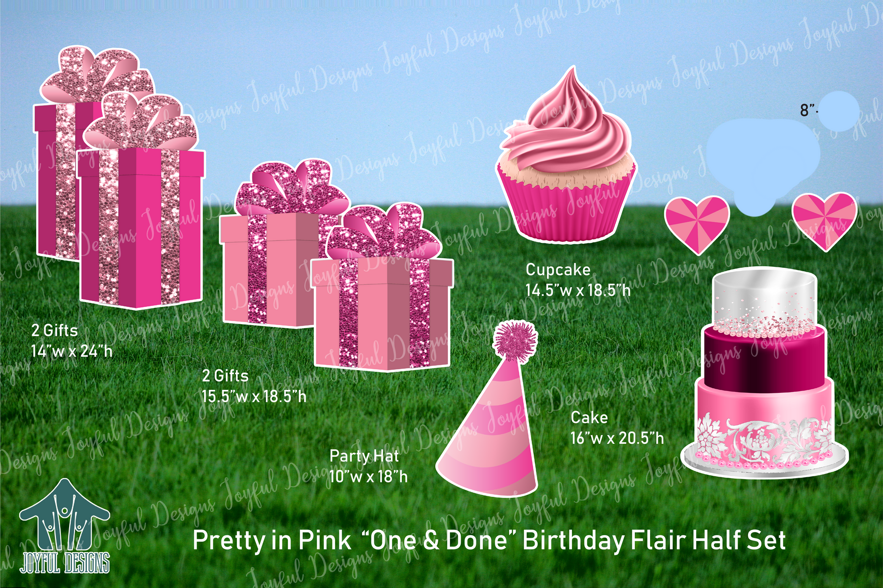 Pretty in Pink Birthday Flair