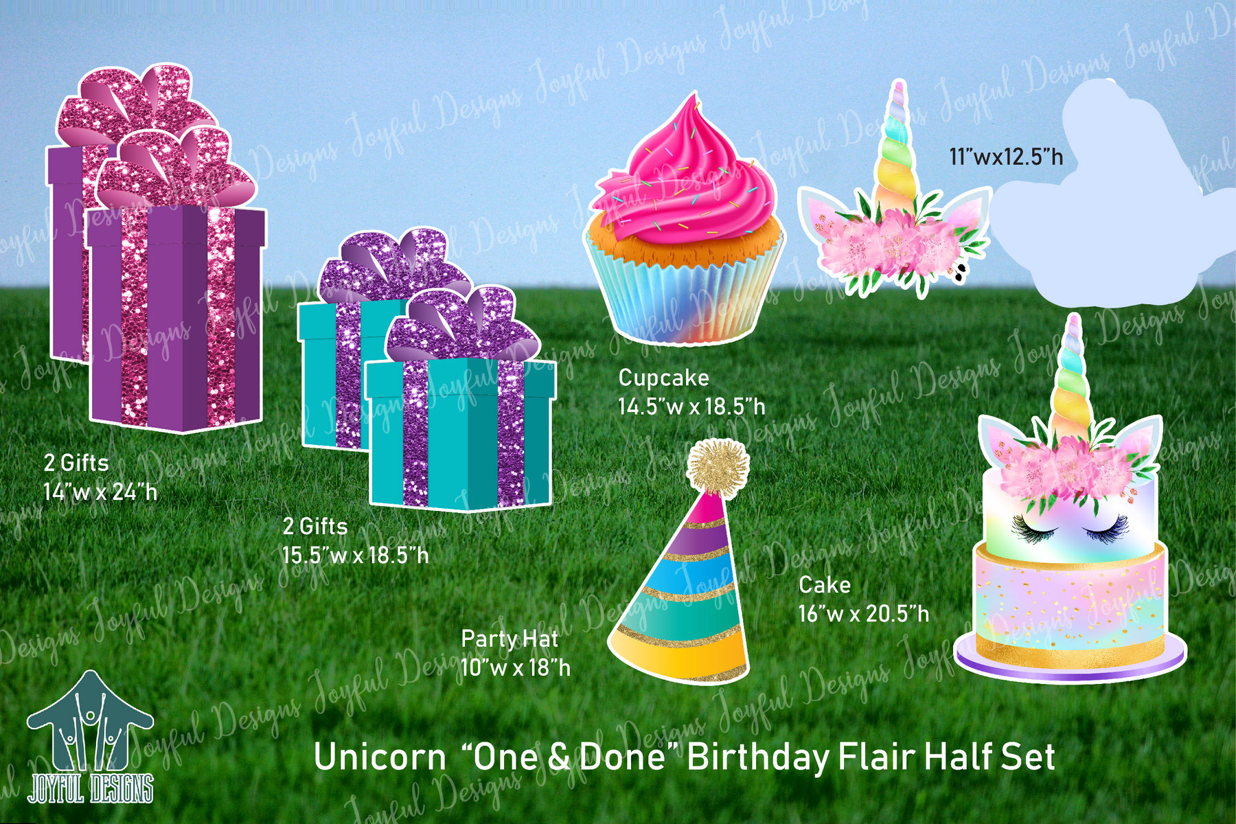 Unicorn Birthday Flair