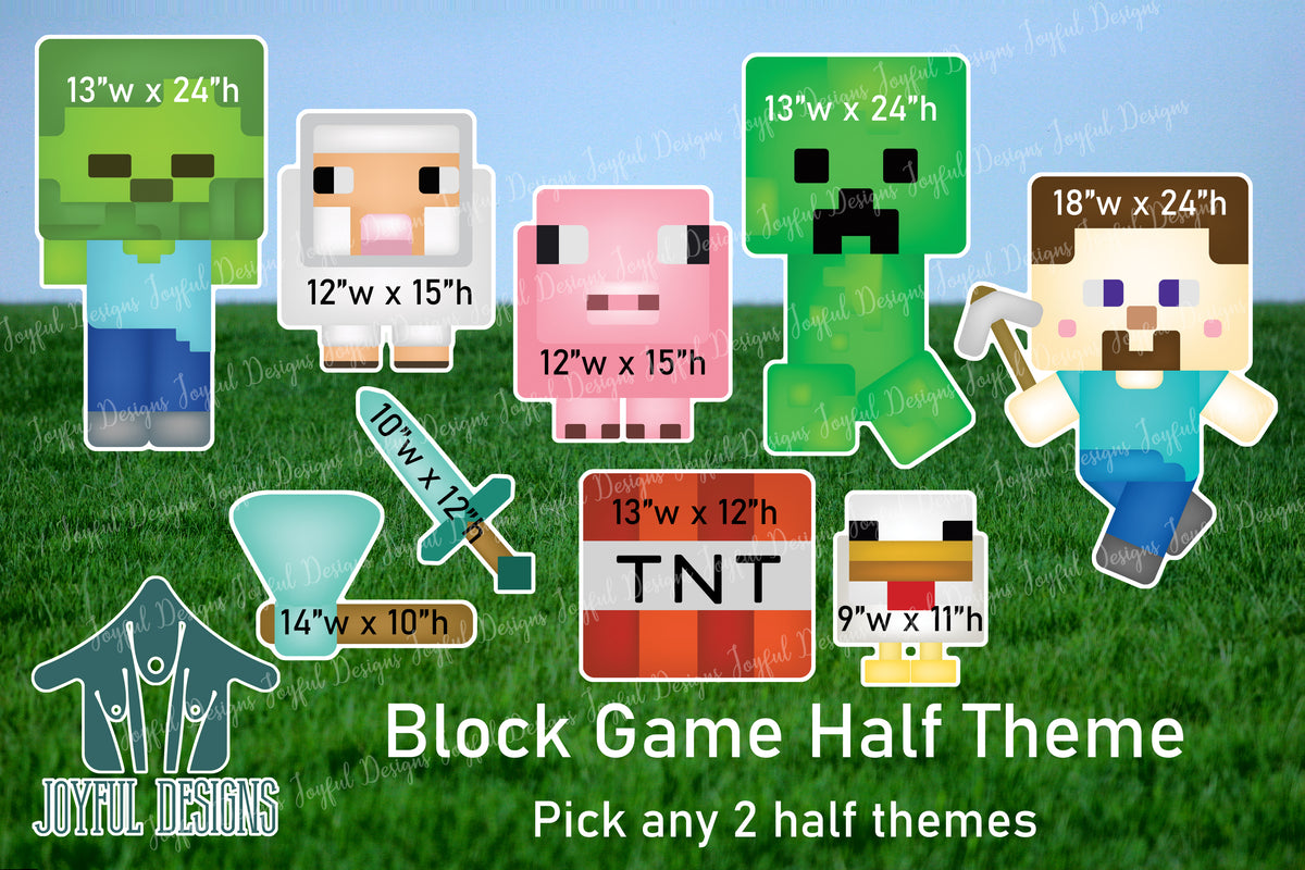 Block Game Half Theme