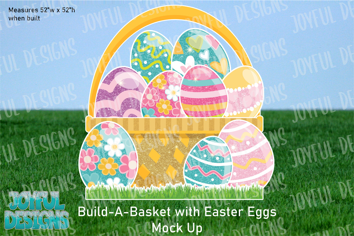 Build-A-Basket with Easter Eggs