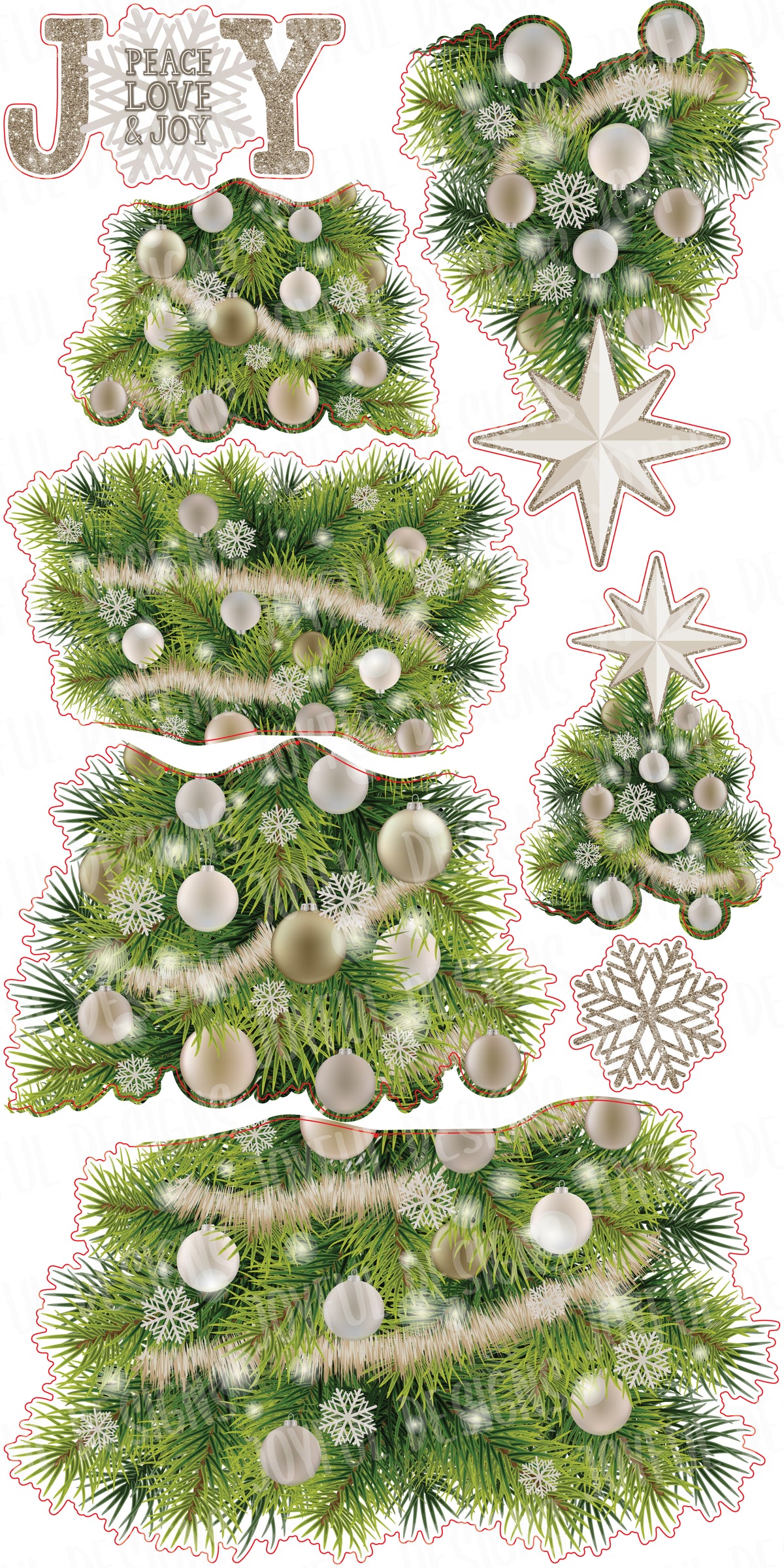 Build-a-Tree Christmas Set