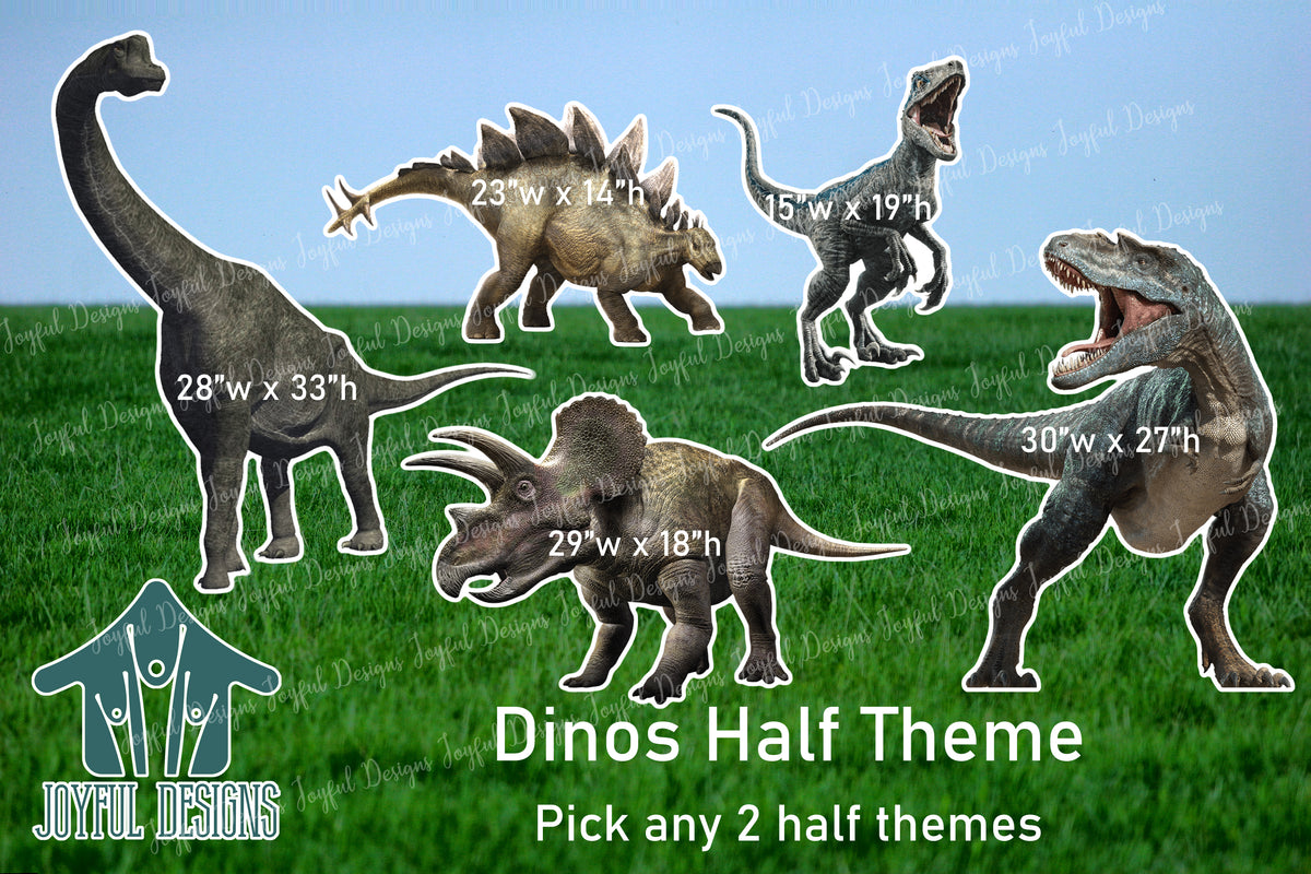 Realistic Dinos Half Theme
