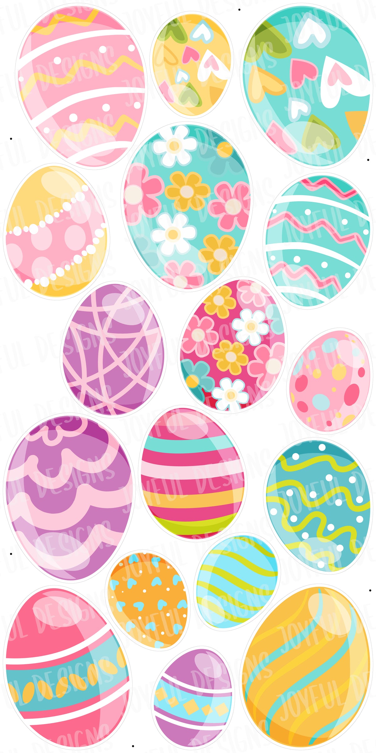 Easter Eggs Mujka Style (17 eggs)