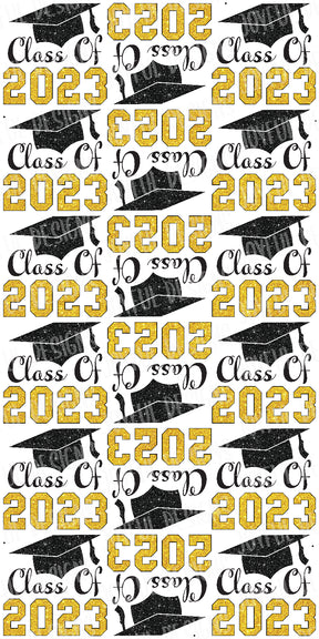 Class of 2023 with Grad Cap - 18 Graduation Keepsake Signs