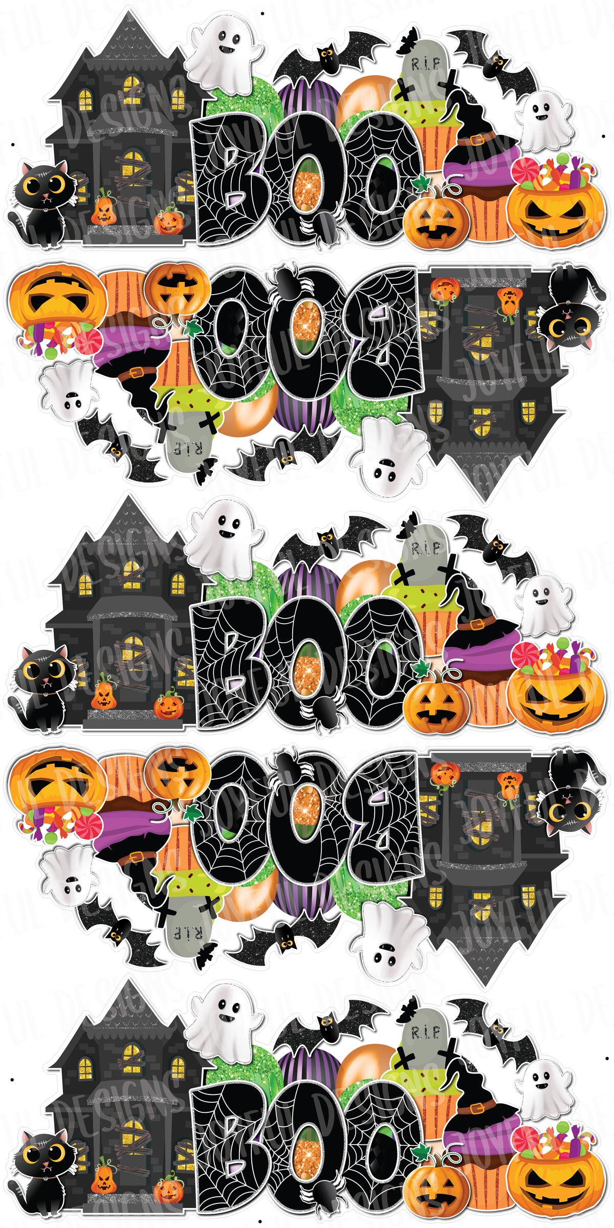 Haunted House BOO Quick Sets