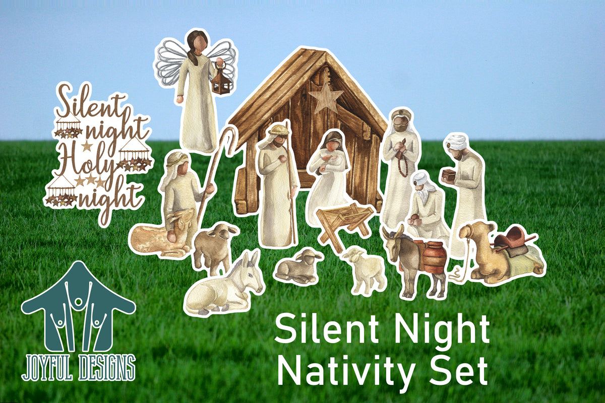 Silent Night Nativity Set