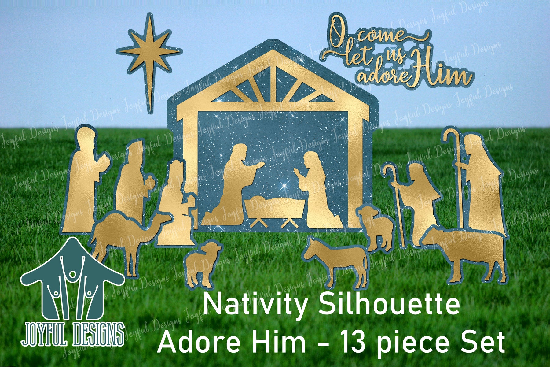 Adore Him Nativity Set