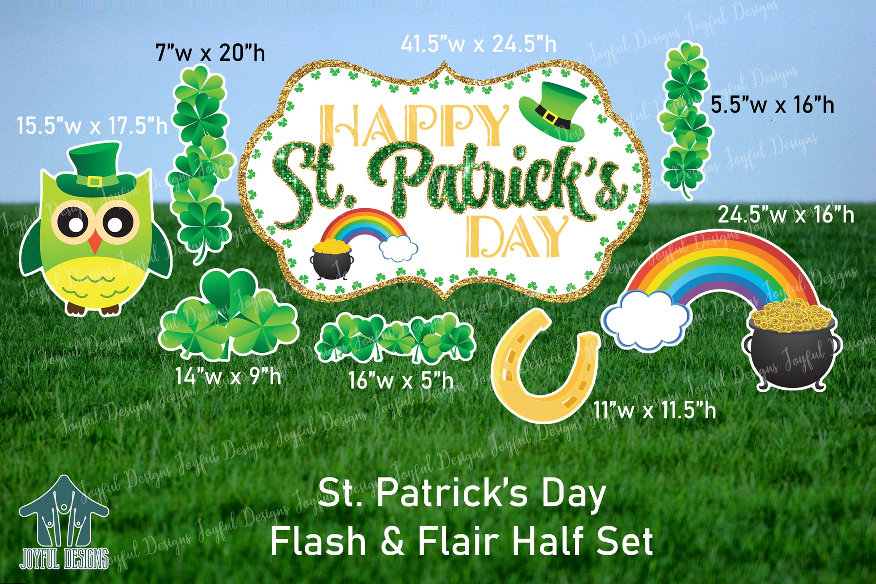St. Patrick's Day Centerpiece and Flair -