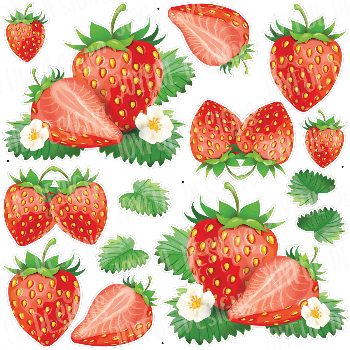 Realistic Strawberry